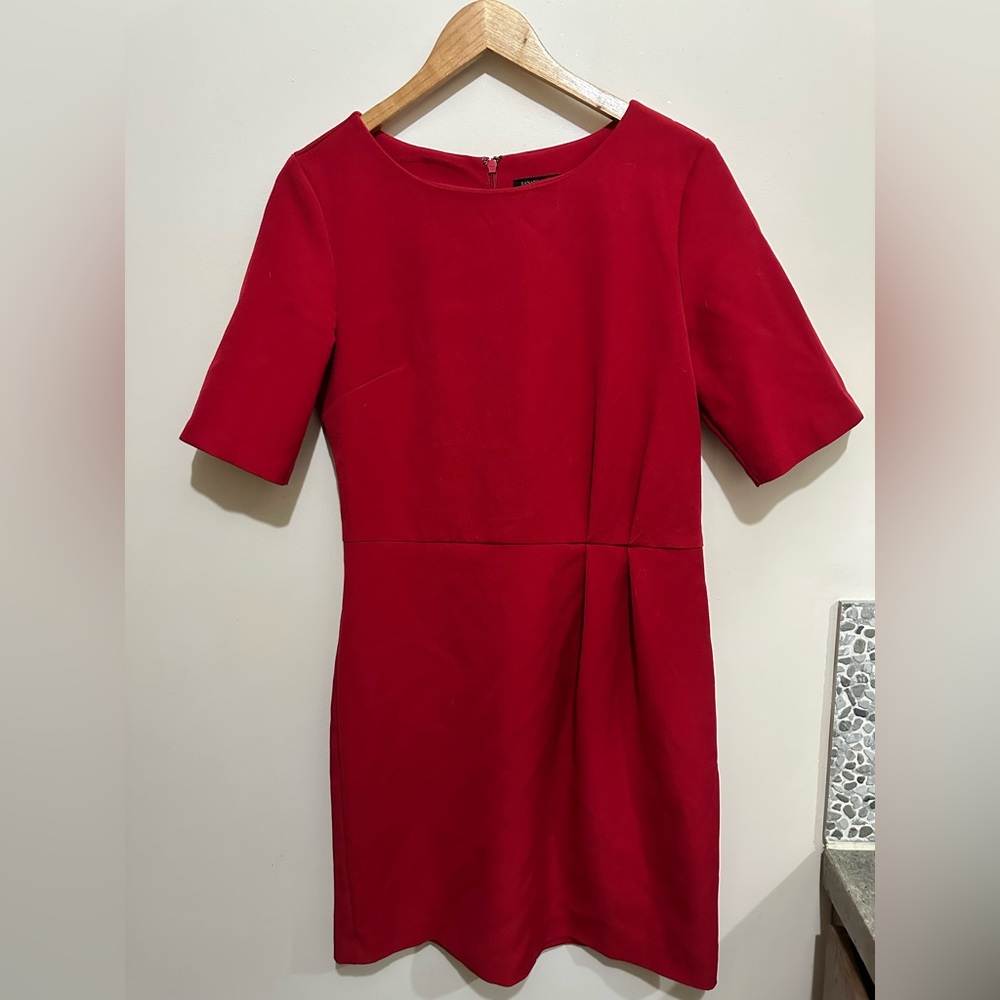 BR Red Dress for the Office